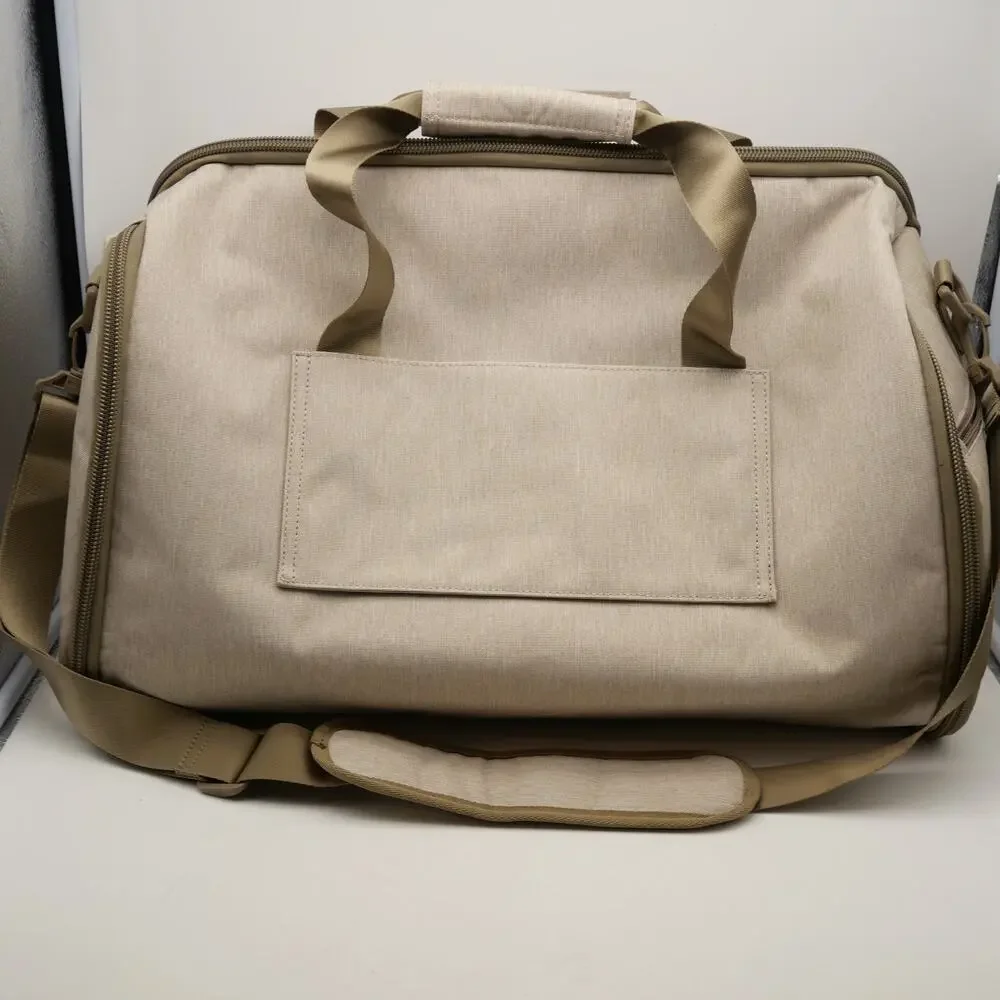 Halfday Garment Duffel Weekender Convertible Bag 40L Stone Gray NEW
